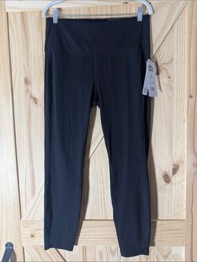 RBX Black Performance Leggings with Brushed Interior